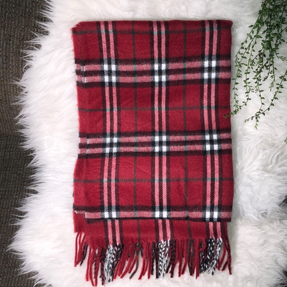 Vintage Wool Touch Scarf